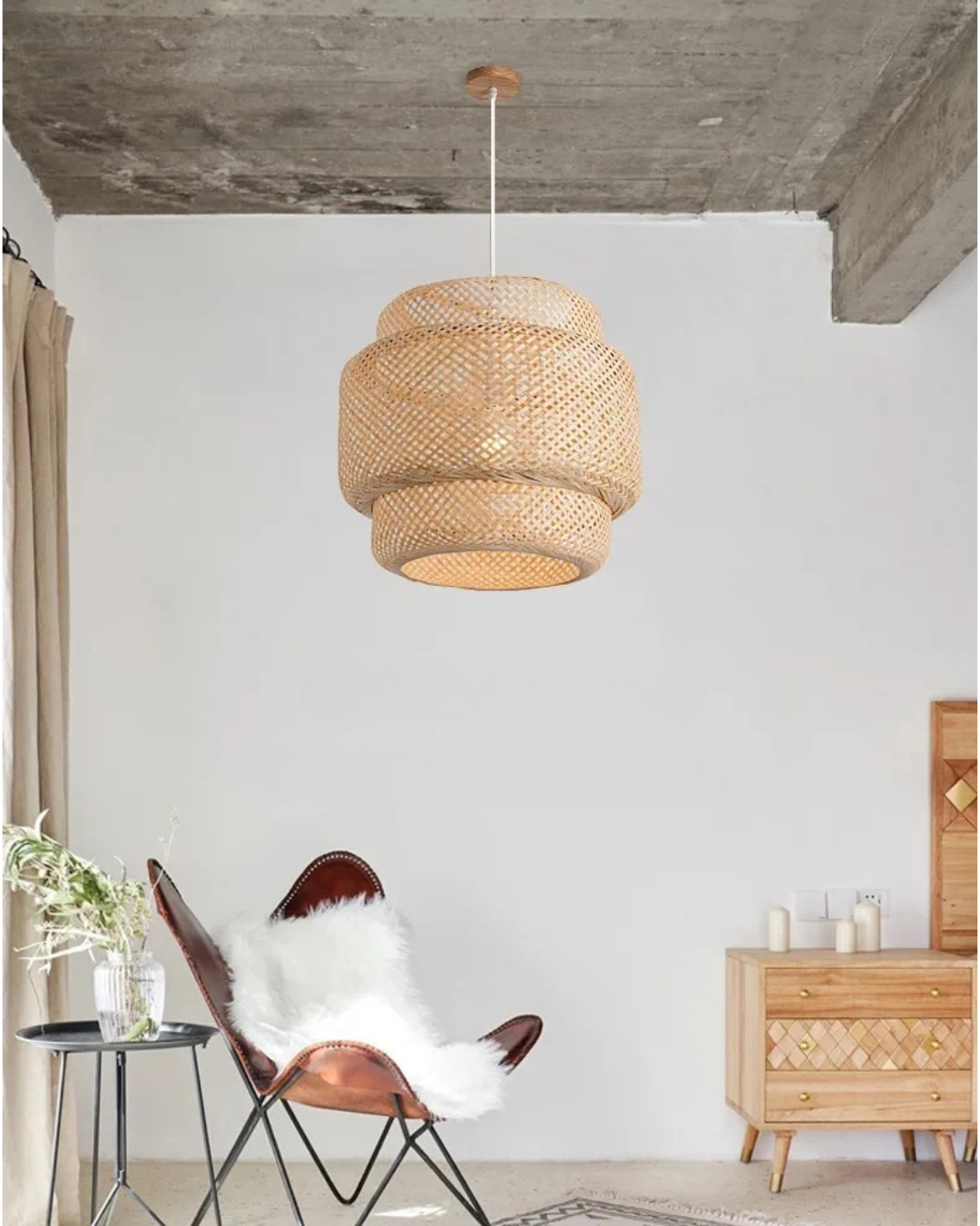 Pendant Lamp Nest Bamboo