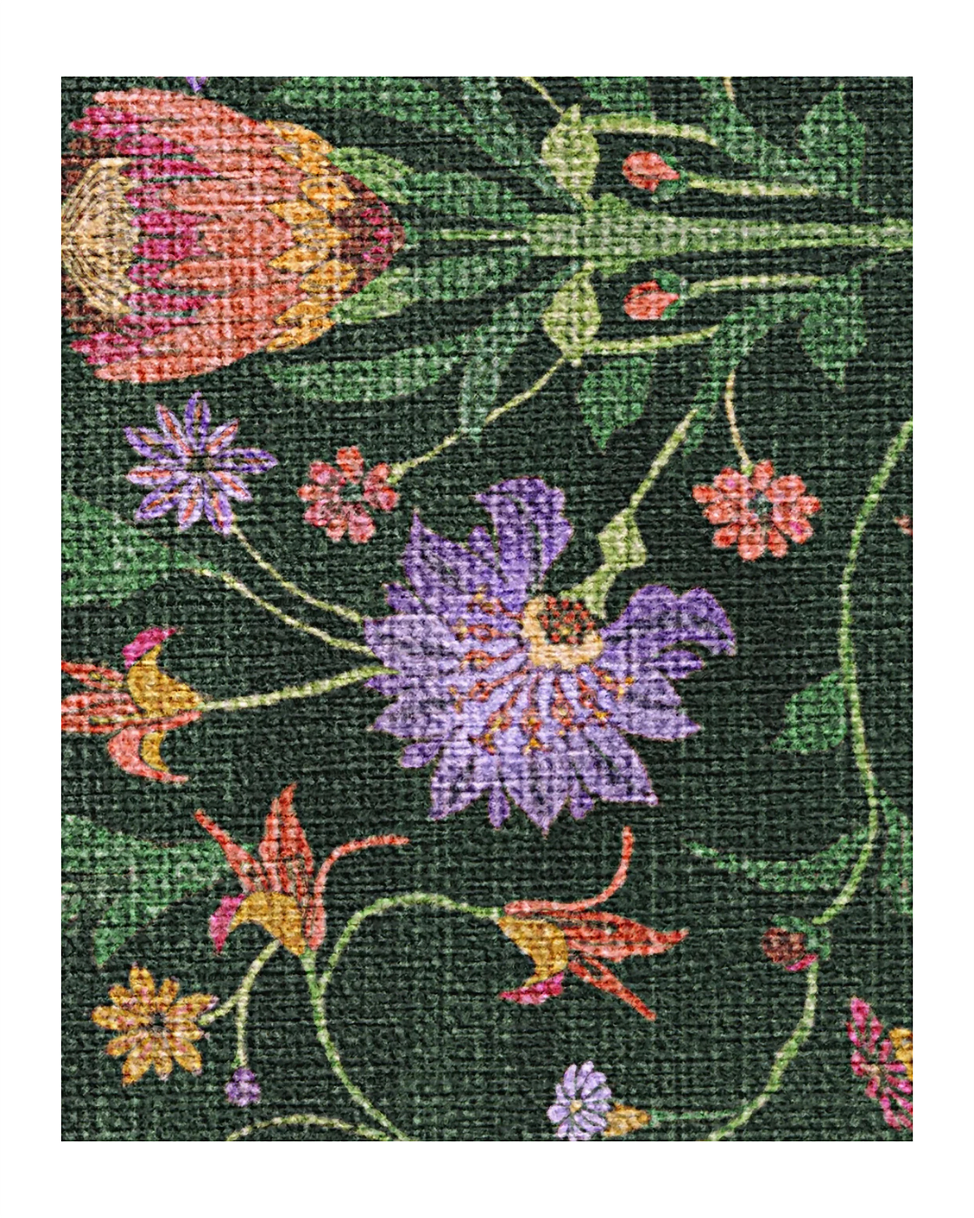 Rug Washable Enchanted Forest