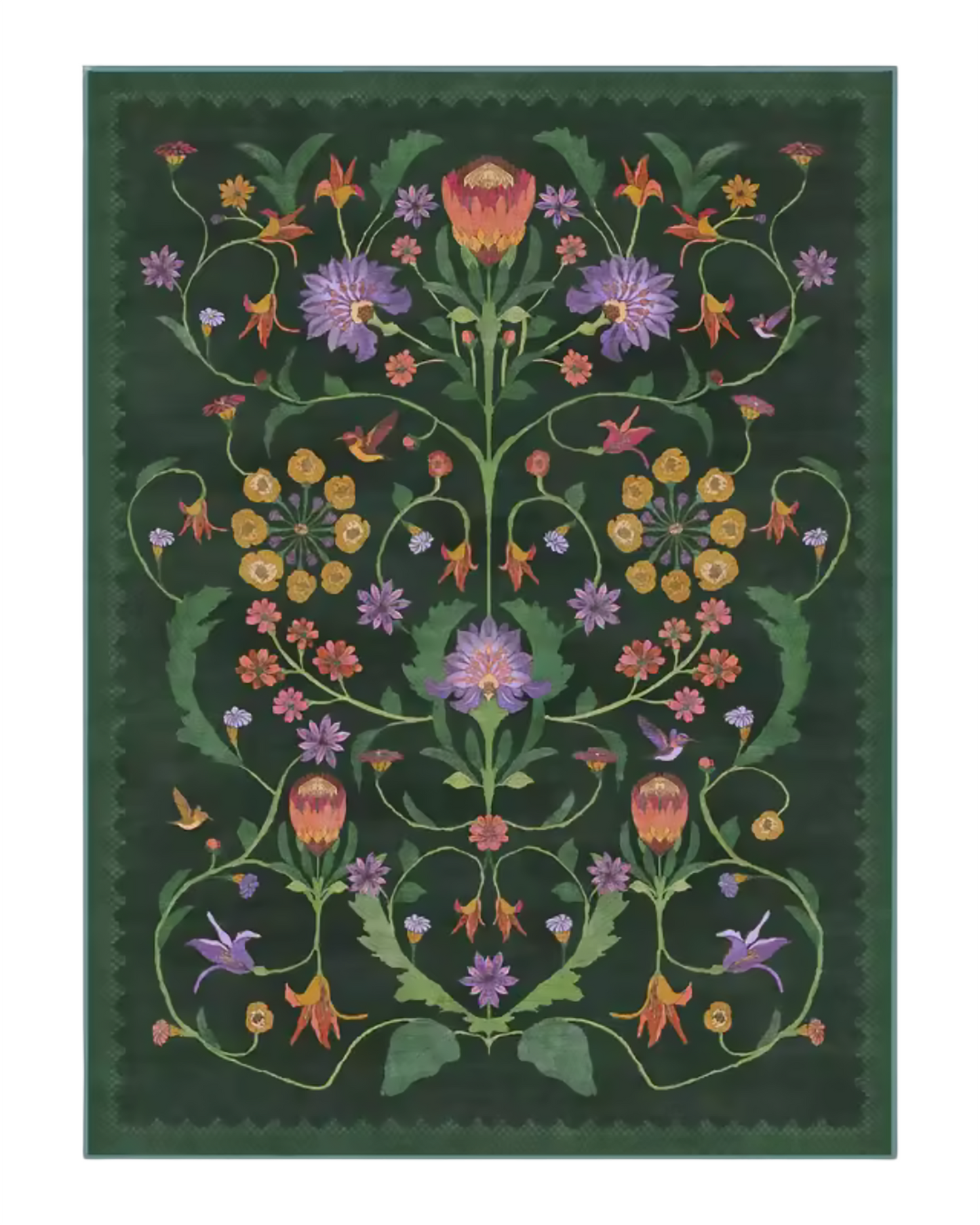 Rug Washable Enchanted Forest